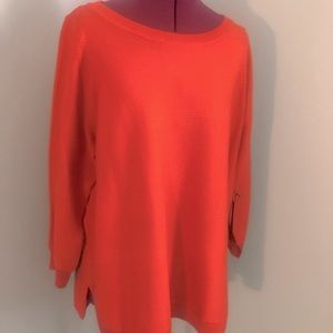 Jones and co orange sweater NWT size 1x